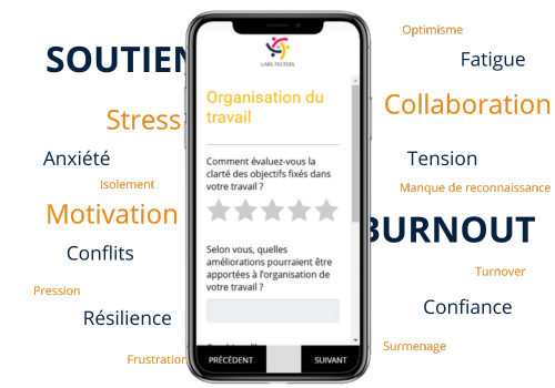 Nuage de mots pour des diagnostics RPS