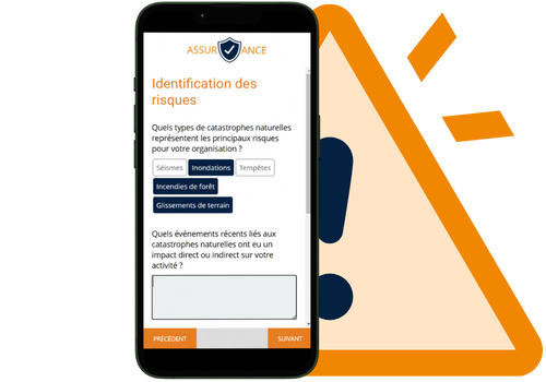 Graphiques des risques climatiques